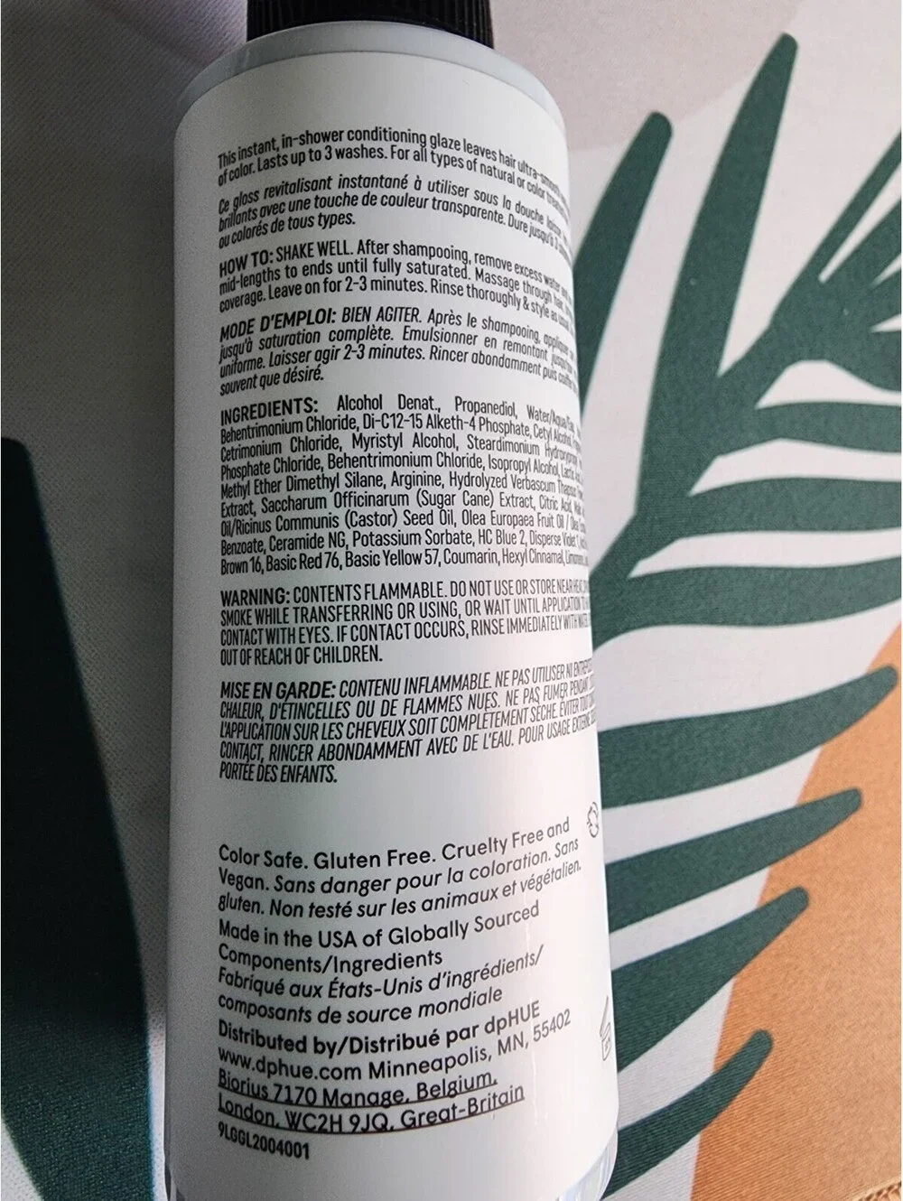 dpHUE Glossy Glaze Cool Blonde 4 fl oz Conditioning Hair Glaze